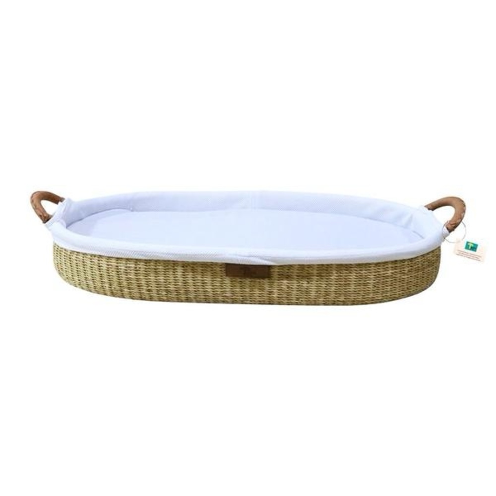 DesignDua Changing Basket w/pad and organic cotton waterproof liners